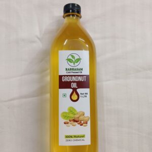 Premium Cold-Pressed Groundnut Oil